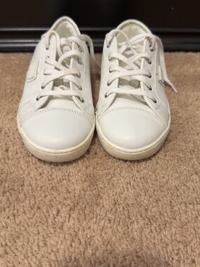 Dolce & Gabbana White Kids' Leather Sneakers